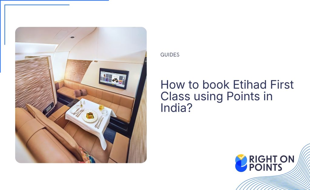 booking etihad first class using points
